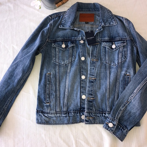 NWT LUCKY BRAND DENIM JACKET SZ S - Picture 1 of 8